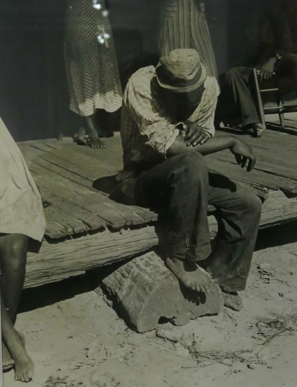 1938 en Géorgie, un métayer après sa journée de travail